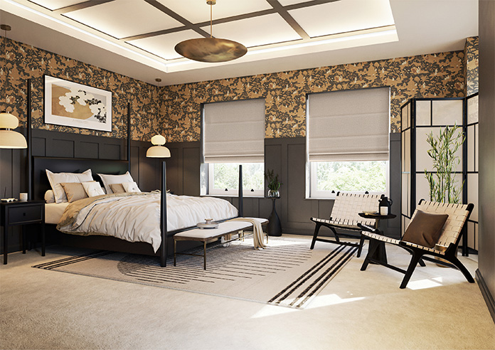 Stockholm, Linen - Roman Blind - Image 6